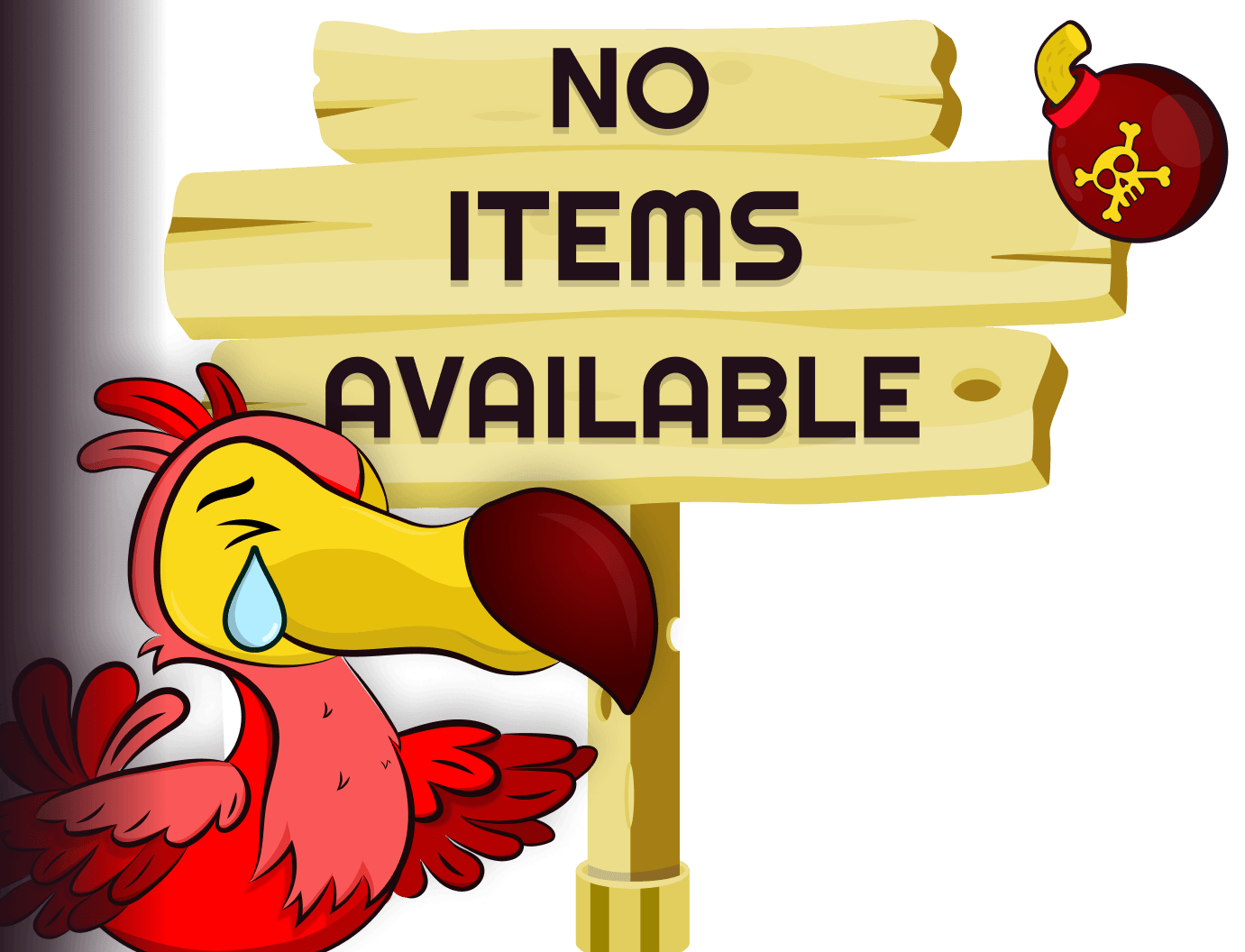 Empty items image